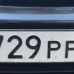 Красивый гос номер Р729РР 78