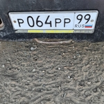 Красивый гос номер Р064РР 99