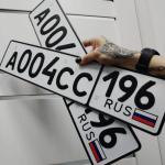 Красивый гос номер А004СС 196
