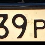 Красивый гос номер М039РО 39