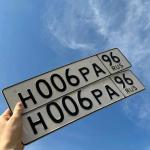 Красивый гос номер Н006РА 96