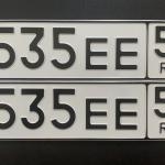 Красивый гос номер Е535ЕЕ 54