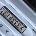 Красивый гос номер Х333РТ 77