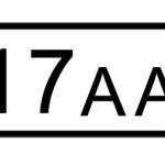 Красивый гос номер В717АА 177