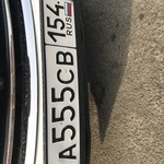 Красивый гос номер А555СВ  *** 