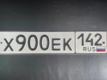 Фото номера Х900ЕК 142