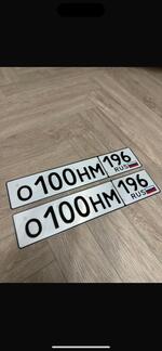 Фото номера О100НМ 196