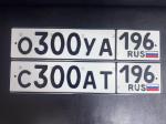 Фото номера О300УА 196