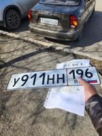 Фото номера У911НН 196