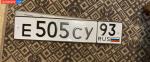 Фото номера Е505СУ 93