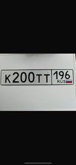 Фото номера К200ТТ 196