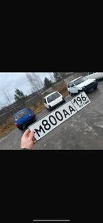 Фото номера М800АА 196