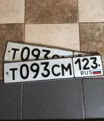 Фото номера Т093СМ 123