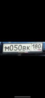 Фото номера М050ВК 180