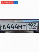 Фото номера А444МТ 193