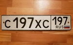 Фото номера С197ХС 197