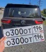 Фото номера О300ОТ 196