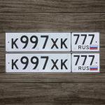 Фото номера К997ХК 777