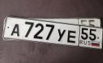 Фото номера А727УЕ 55