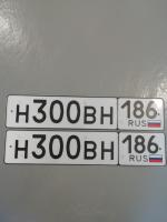 Фото номера Н300ВН 186