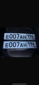 Фото номера Е007АН 196
