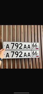 Фото номера А792АА 66