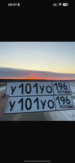 Фото номера У101УО 196