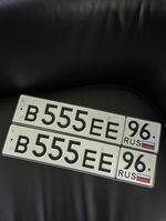 Фото номера В555ЕЕ 96