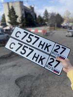Фото номера С757НК 27