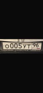 Фото номера О005УТ 96