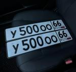 Фото номера У500ОО 66