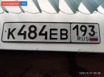 Фото номера К484ЕВ 193