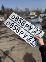 Фото номера О858РУ 27