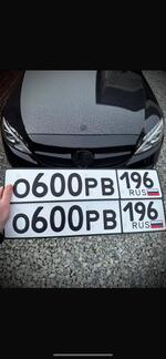 Фото номера О600РВ 196