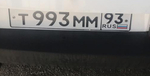Фото номера Т993ММ 93