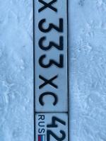 Фото номера Х333ХС 42