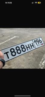 Фото номера Т888НН 196