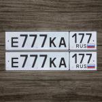Фото номера Е777КА 177