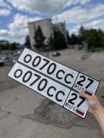 Фото номера О070СС 27