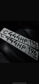 Фото номера С444НР 196