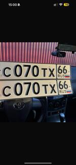 Фото номера С070ТХ 66