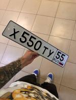 Фото номера Х550ТУ 55