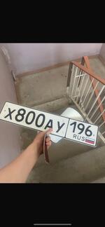 Фото номера Х800АУ 196