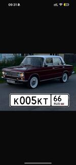 Фото номера К005КТ 66