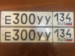 Фото номера Е300УУ 134