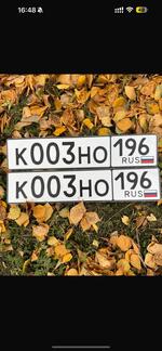 Фото номера К003НО 196