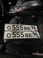 Фото номера О555ВВ 96