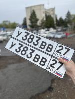 Фото номера У383ВВ 27