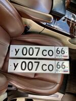 Фото номера У007СО 66