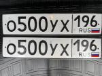Фото номера О500УХ 196